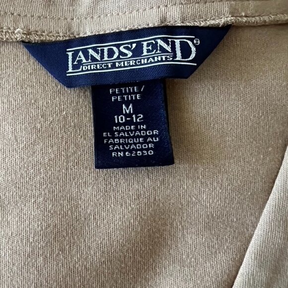 Lands' End V-Neck Cardigan size PM - Picture 6 of 8